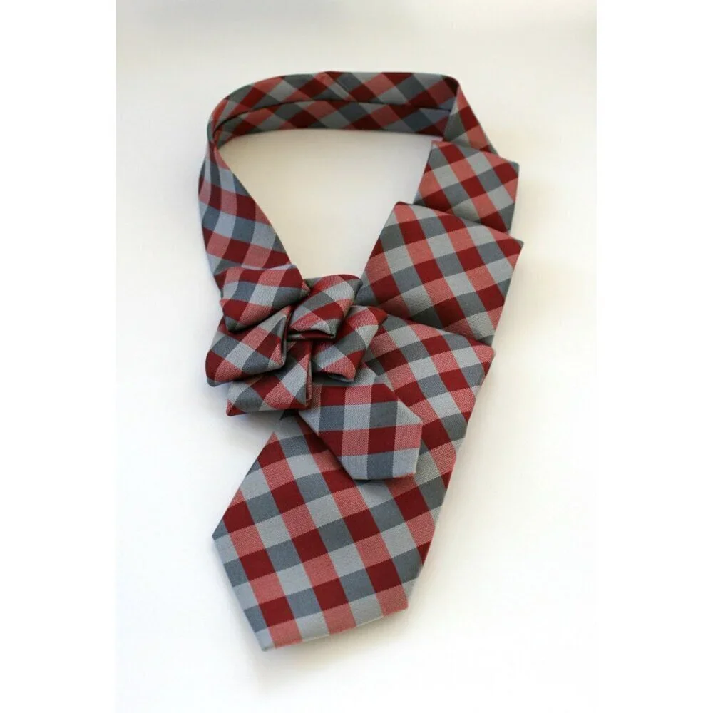 Ogsplosh Buffalo Plaid Ascot - Casual Ascot - Sustainable Men's Fashion
